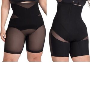 Honeylove SuperPower Super Power Shorts Shapewear, Black Runway size 2X